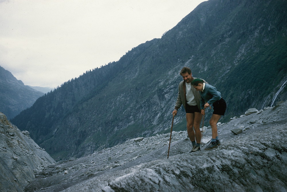 Auf dem Gletscher