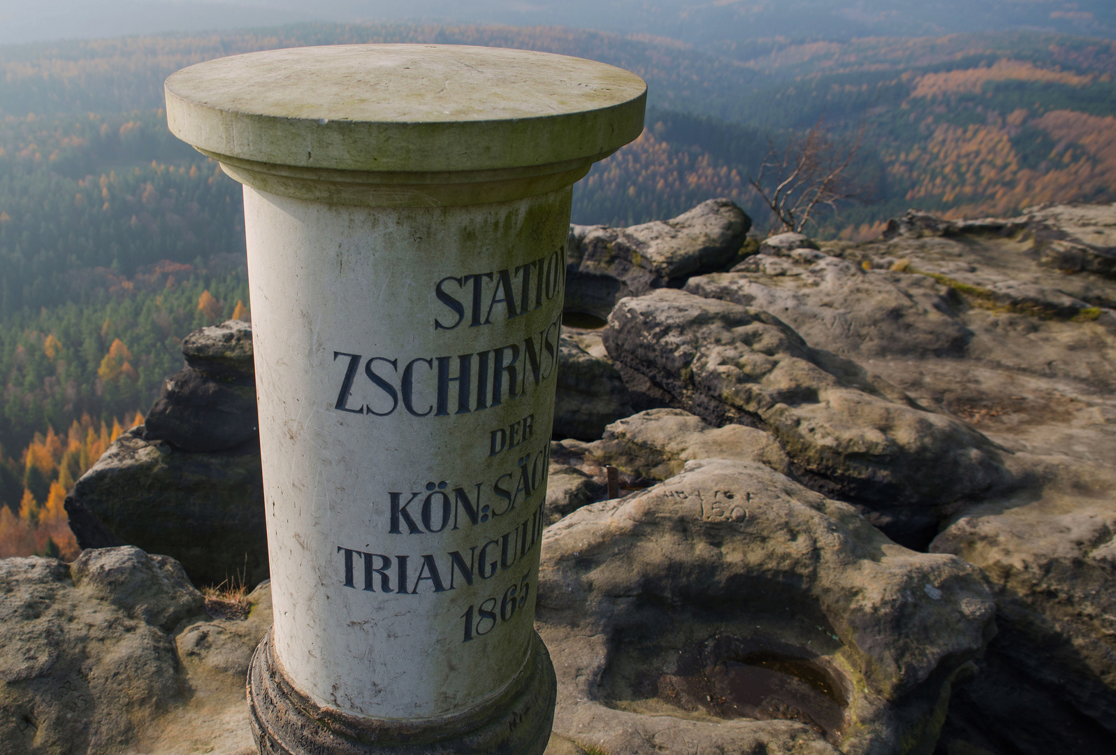 - Auf dem Großen Zschirnstein -