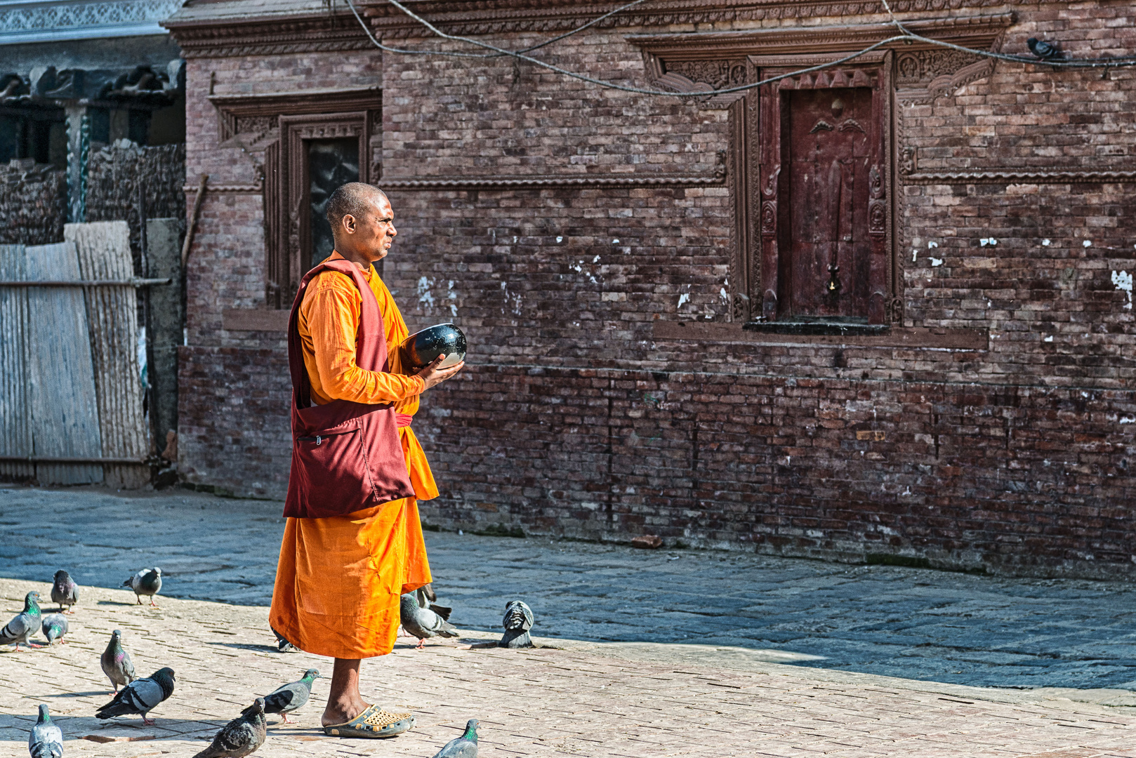 Auf dem Hanumandhoka Durbar Square - Kathmandu