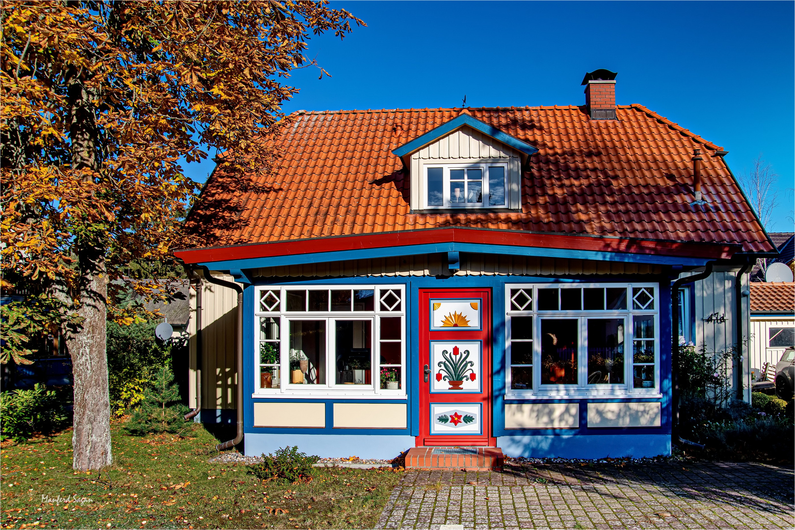 Auf dem Haustürenpfad in Zingst/Darß