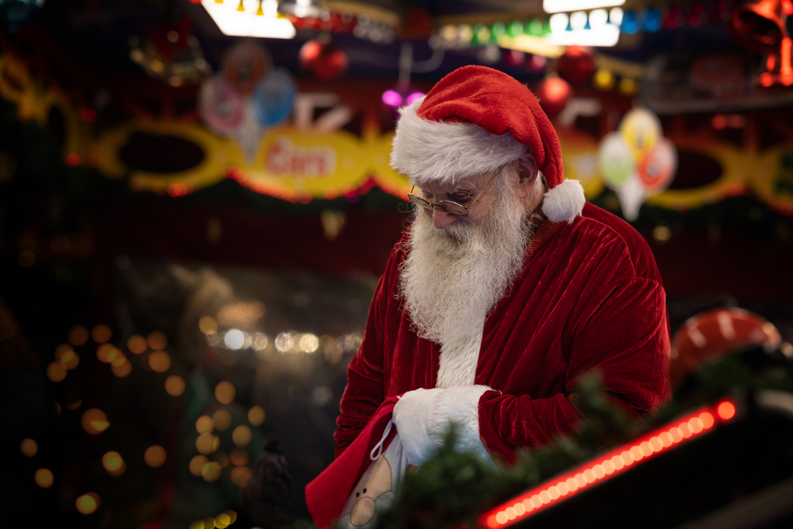 auf dem Heider Weihnachtsmarkt