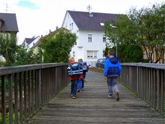 Auf dem Heimweg