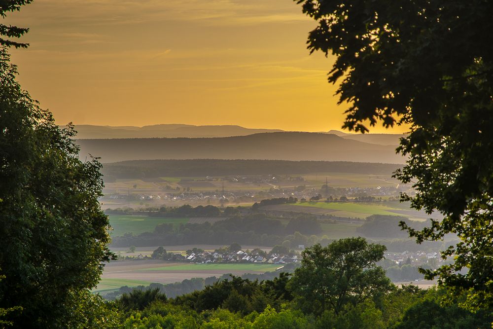 Auf dem Heimweg von der Giechburg