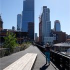 Auf dem High Line Park