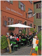 Auf dem Historischen Stadtfest Dinkelsbühl