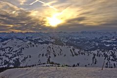 Auf dem Hochgrat in Steibis