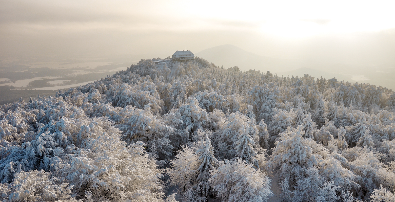 Auf dem Hochwald im Zittauer Gebirge