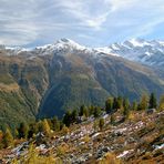 Auf dem Höhenweg von Grächen nach Saas Fee (1)