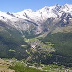 Auf dem Höhenweg von Kreuzboden nach der Almagelleralp