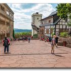 Auf dem Hof der Wartburg