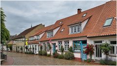 auf dem Holm im Regen