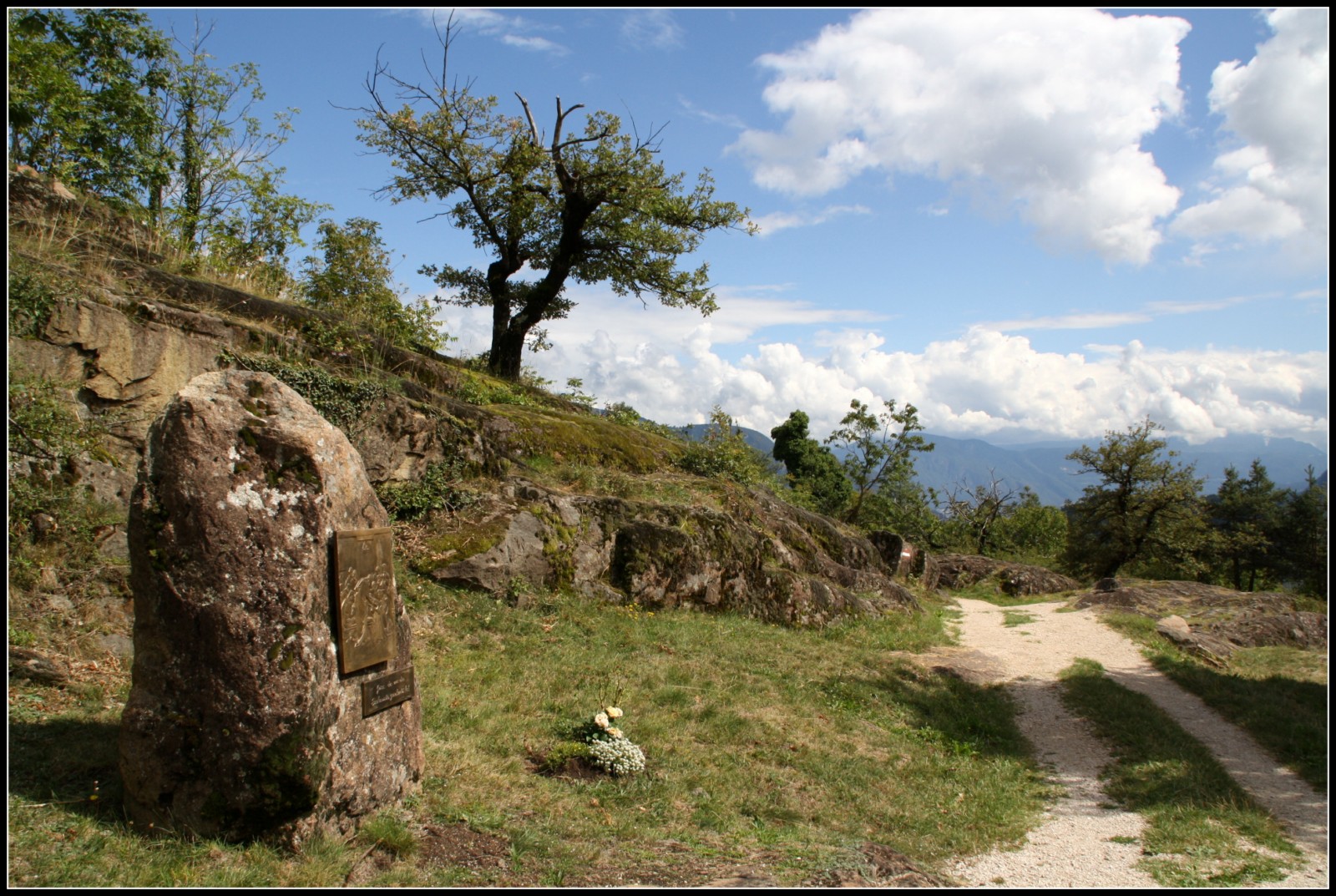 Auf dem Hügel von St. Hippolyth