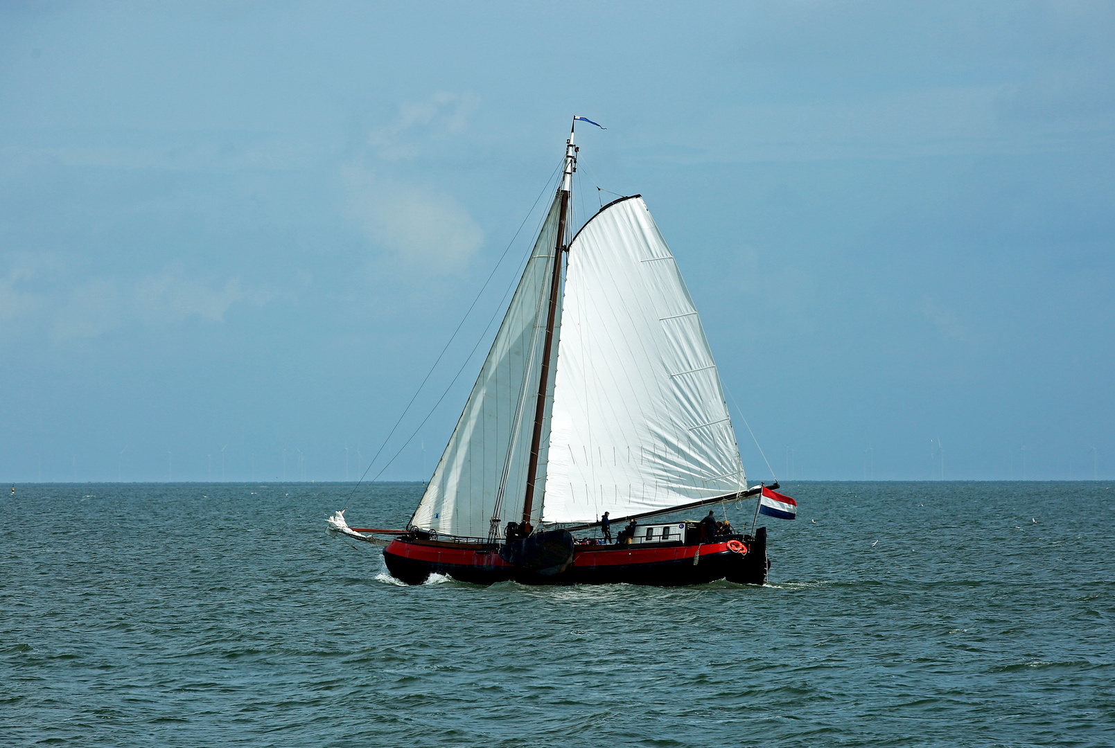 Auf dem Ijsselmeer