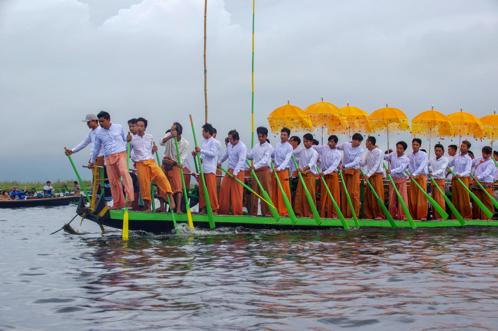 Auf dem Inle See