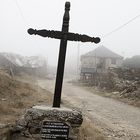 Auf dem Jakobsweg: Cruz de Foncebadón