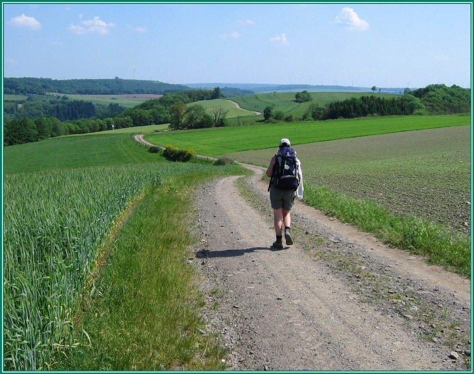 Auf dem Jakobsweg in der Eifel