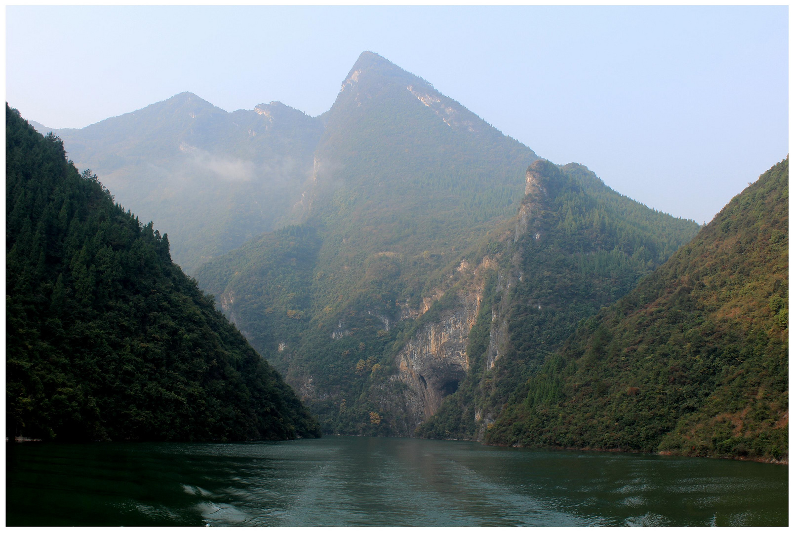 Auf dem Jangtse Fluss...