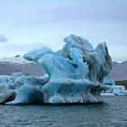 Auf dem Jökulsárlón