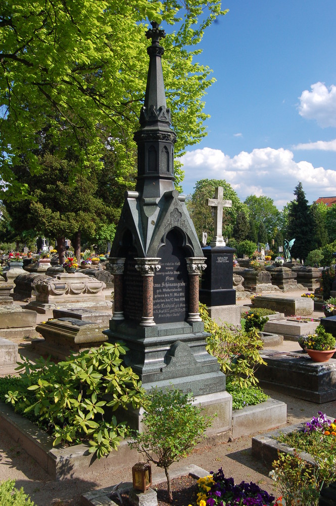 áuf dem Johannisfriedhof in Nürnberg