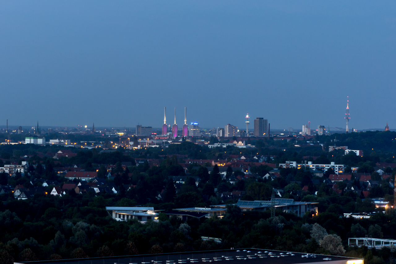 Auf dem Kaliberg - Blick nach Hannover