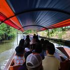 ... auf dem Khlong unterwegs