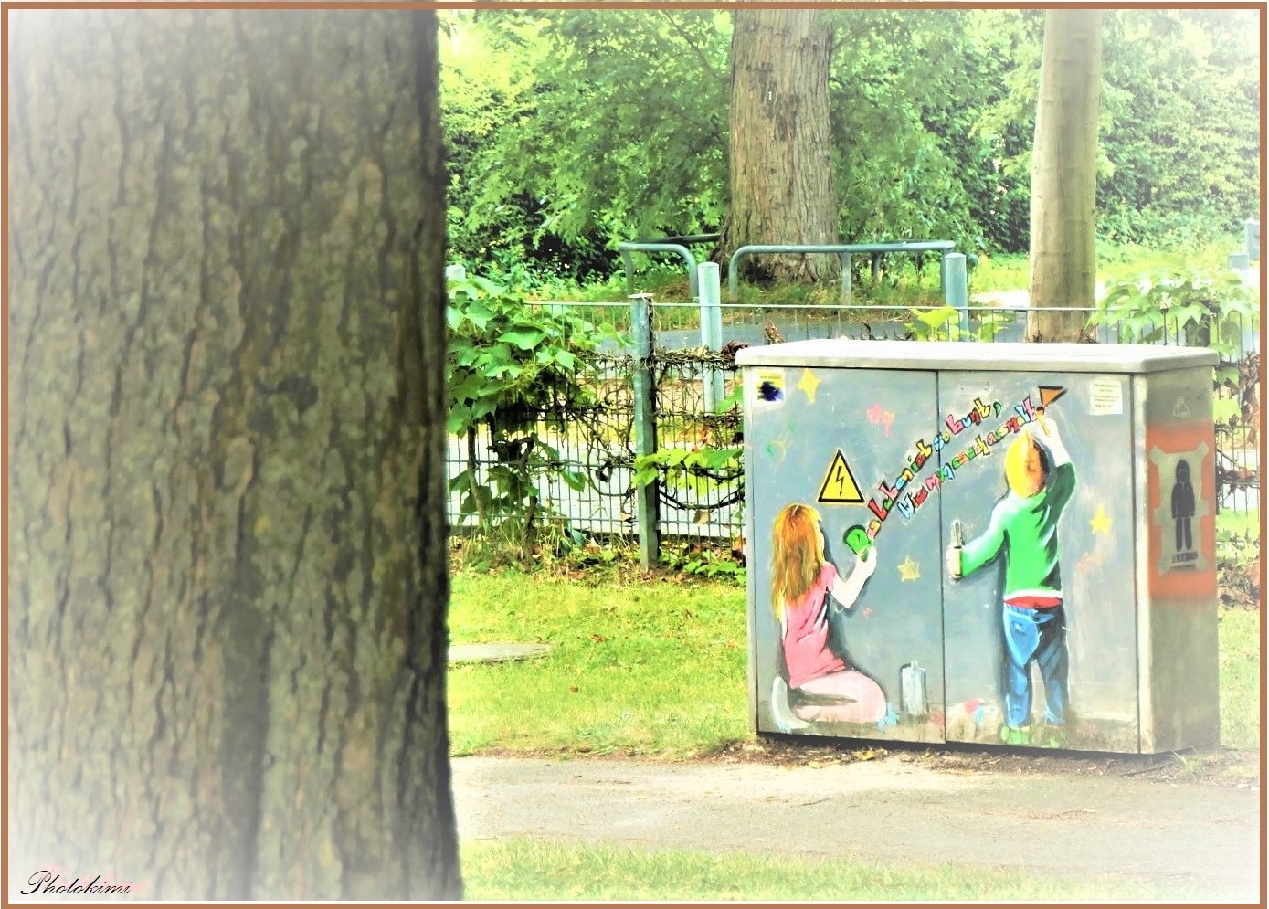 Auf dem Kinderspielplatz in Zeiten der Corona...