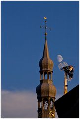 Auf dem Kirchturm oder zum Monde