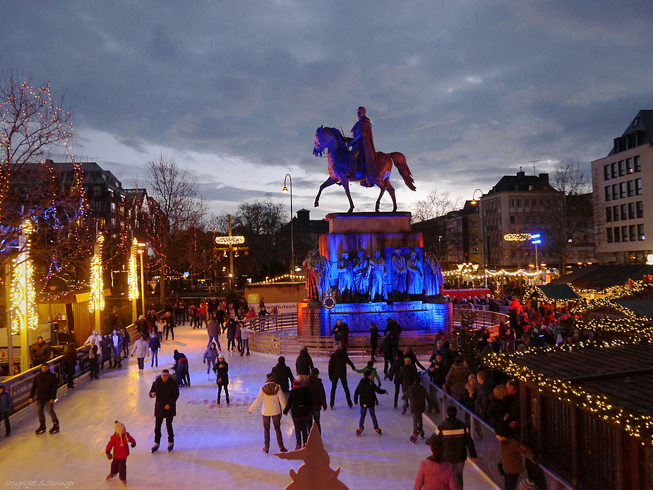 Auf dem Kölner Weihnachtsmarkt......