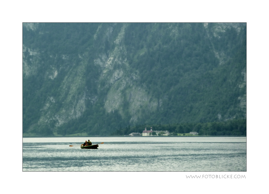 Auf dem Königsee ....