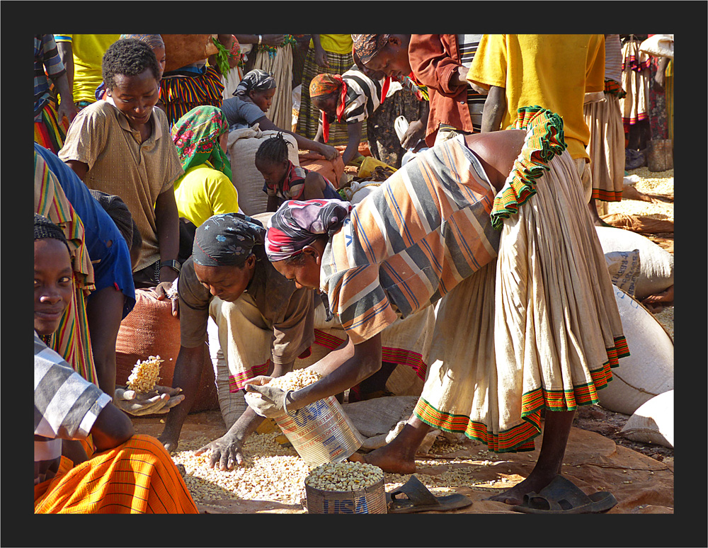 Auf dem Konso Markt