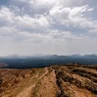 Auf dem Kraterrand der Caldera Blanca