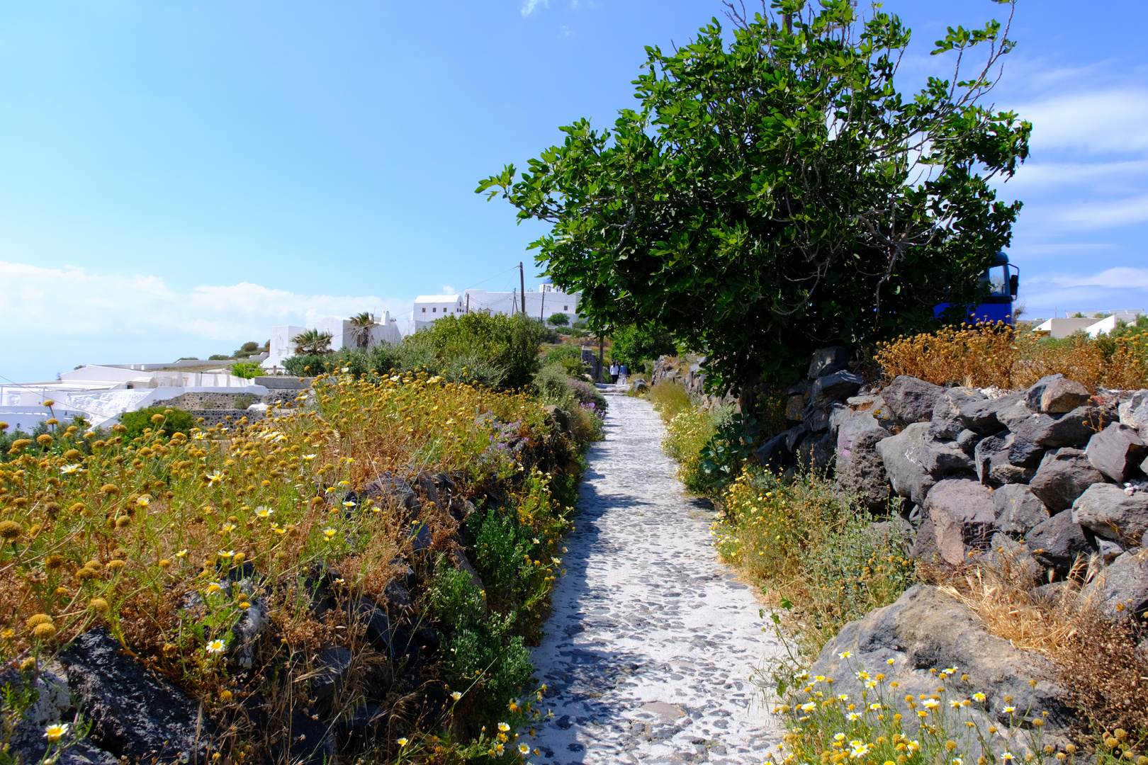 ...auf dem Kraterrandweg von Fira nach Oia...