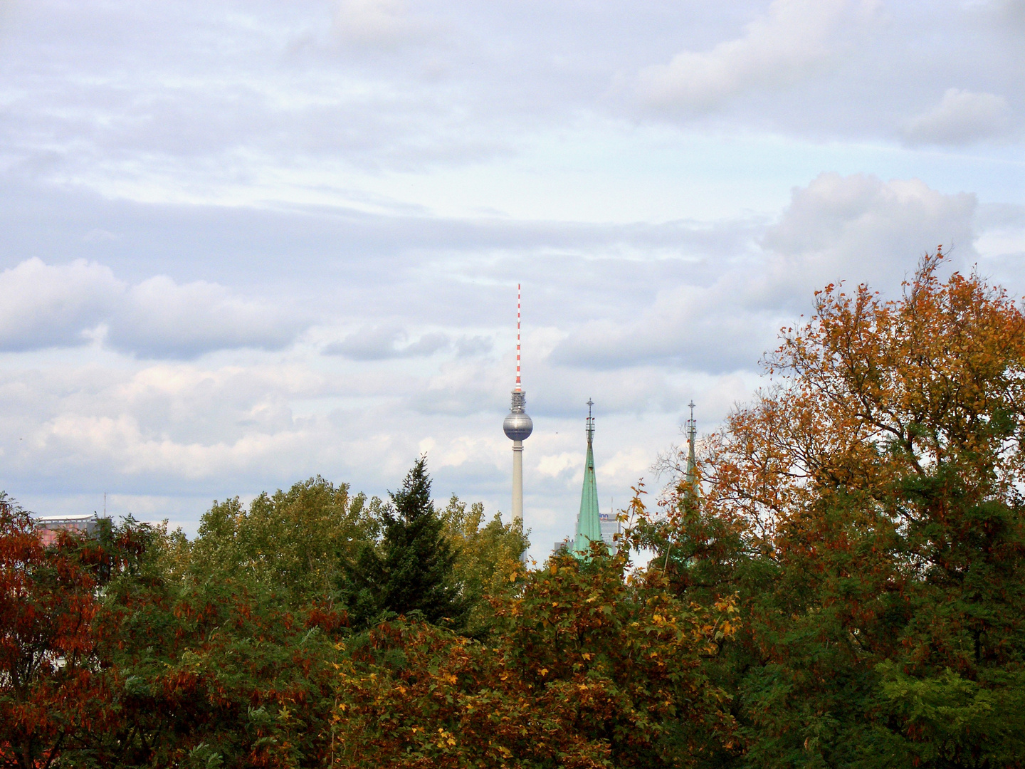 Auf dem Kreuzberg im Herbst