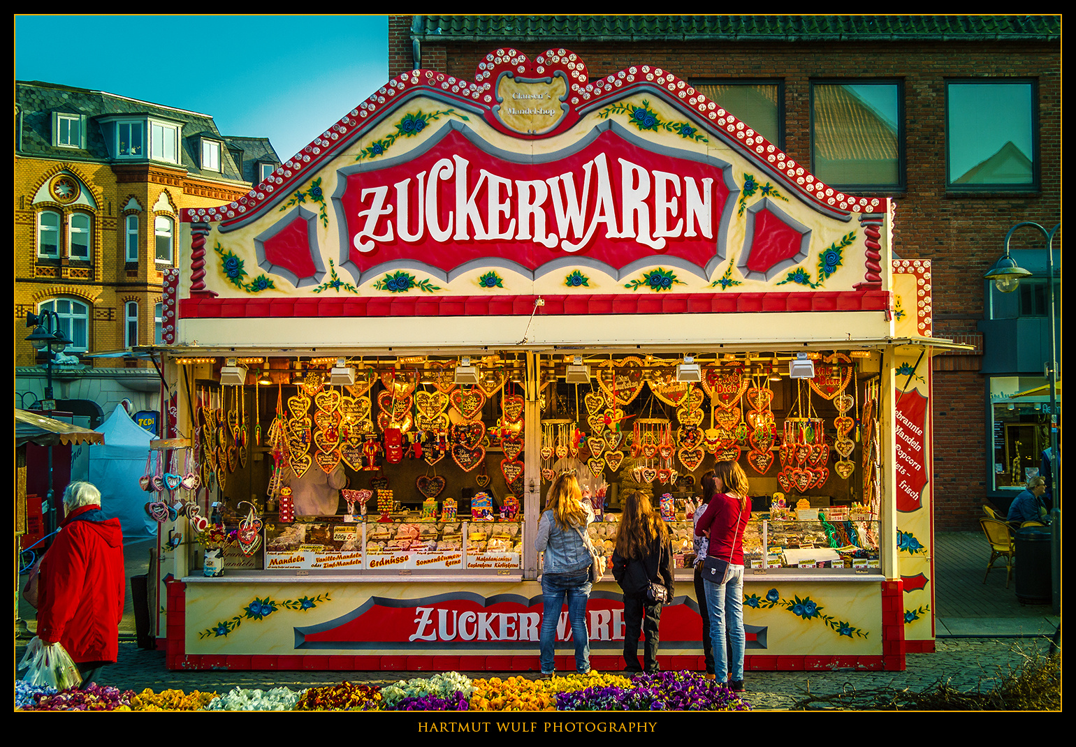 Auf dem Krokusblütenfest