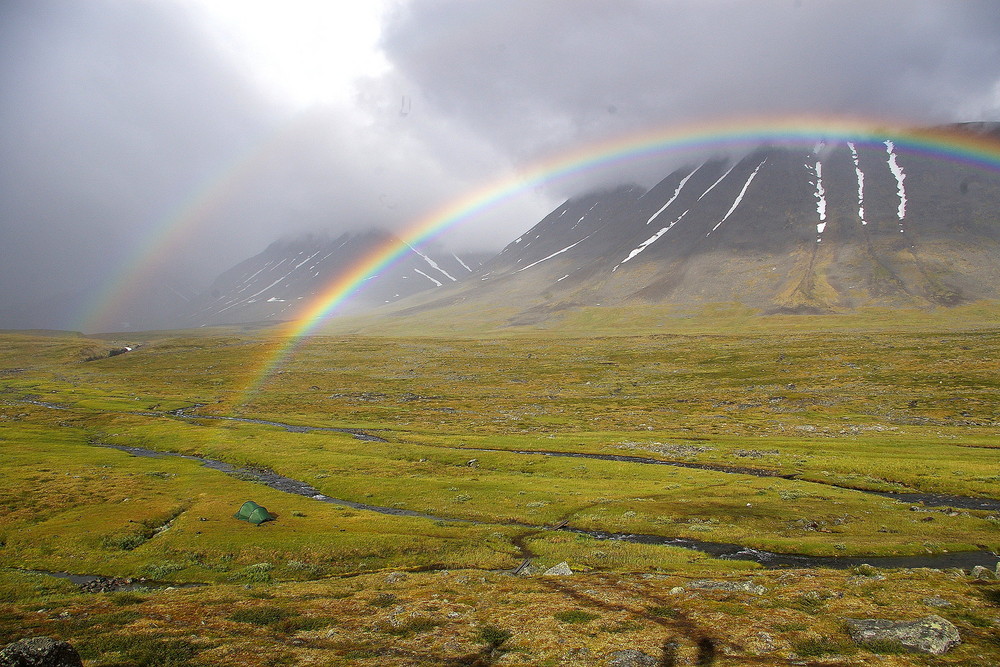 Auf dem Kungsleden - Wetterkapriolen