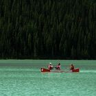 Auf dem Lake Louise