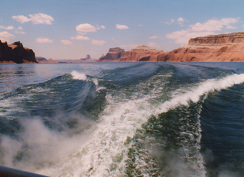 Auf dem Lake Powell