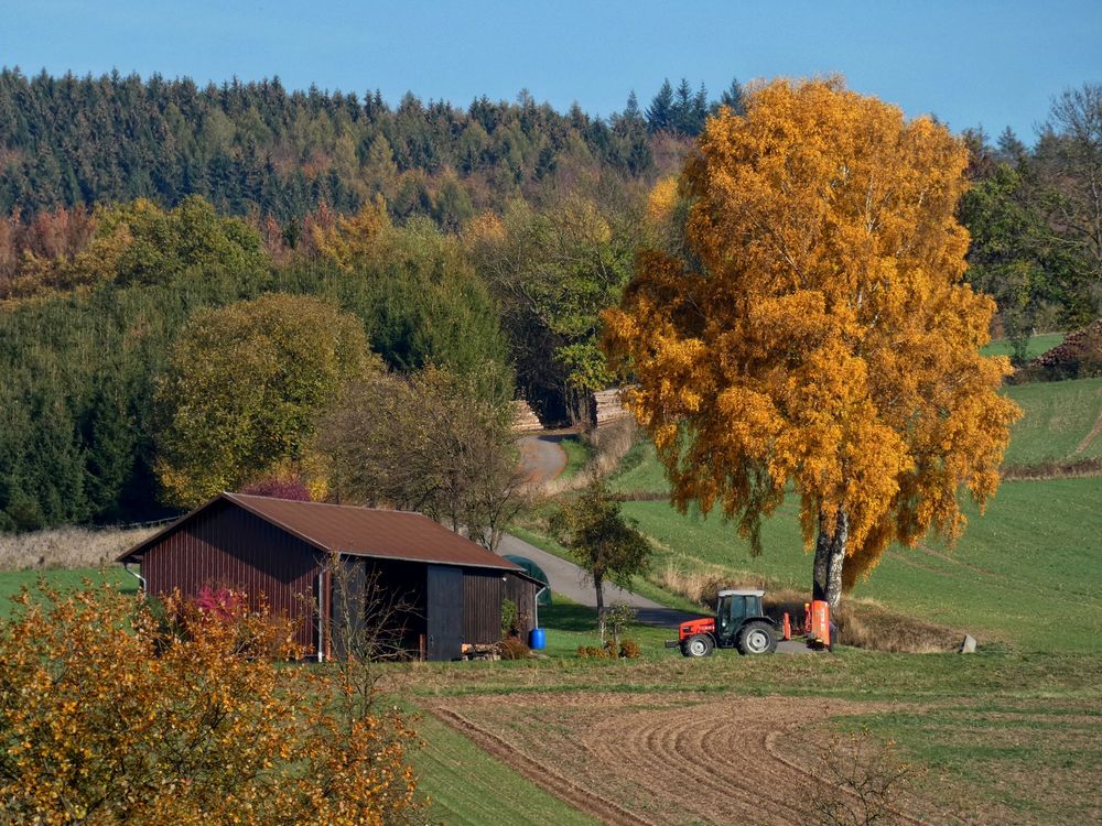 Auf dem Land Foto & Bild | natur, herbst, jahreszeiten Bilder auf