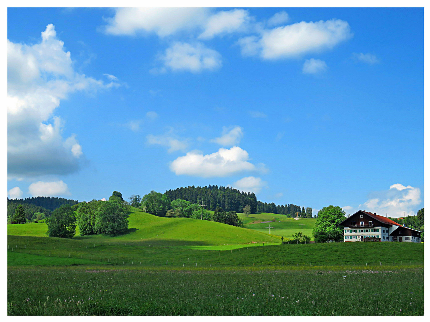 Auf dem Land in Bayern