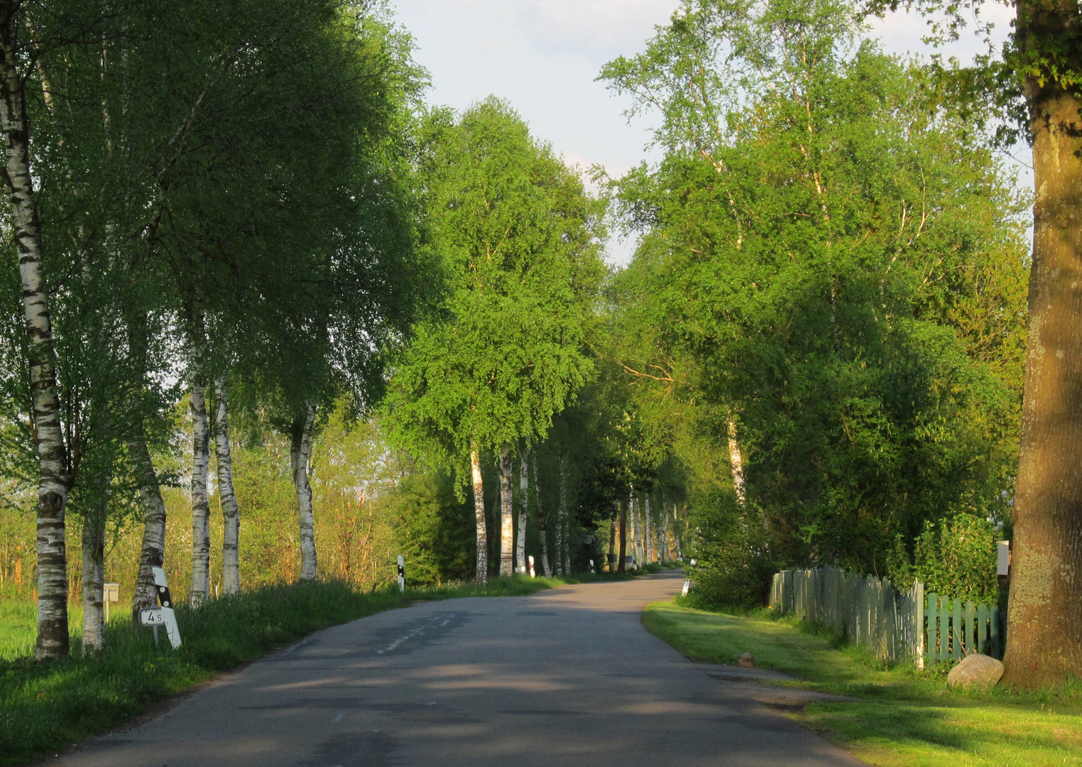 auf dem Lande unterwegs 