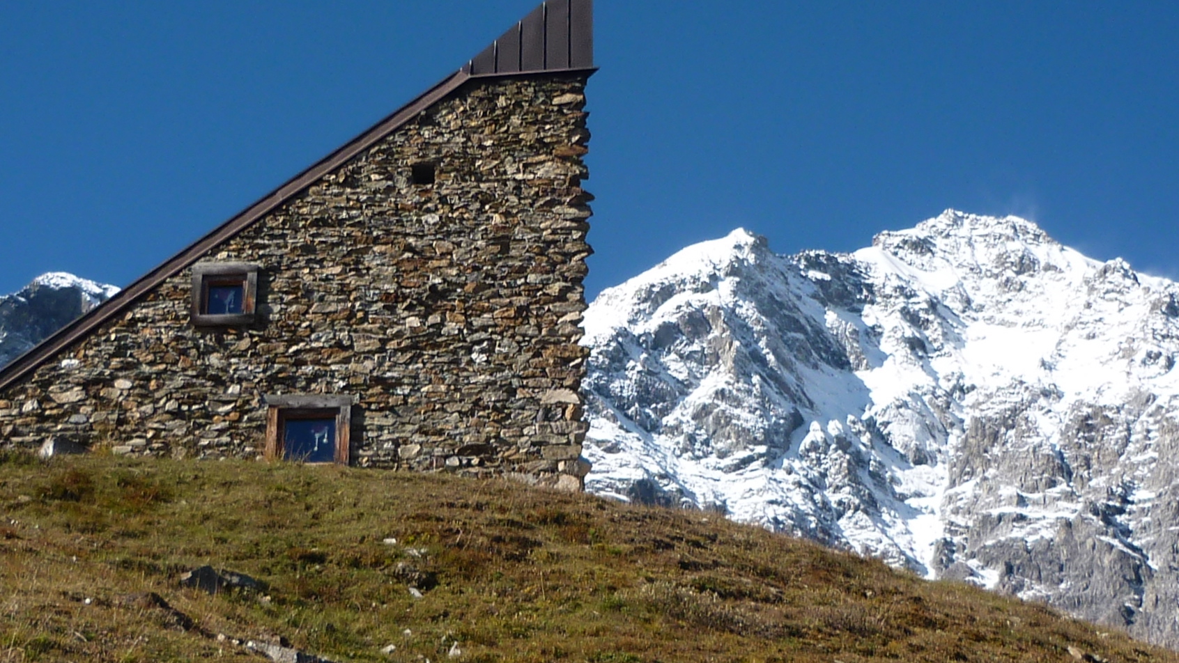 Auf dem Langenstein bei Sulden.