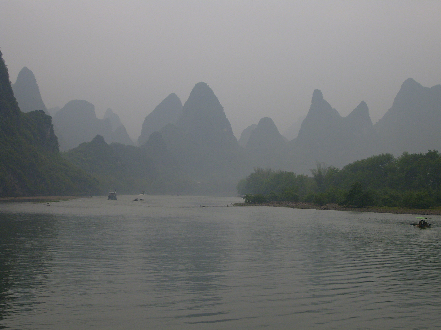 Auf dem Li - Fluss nach Yangshuo