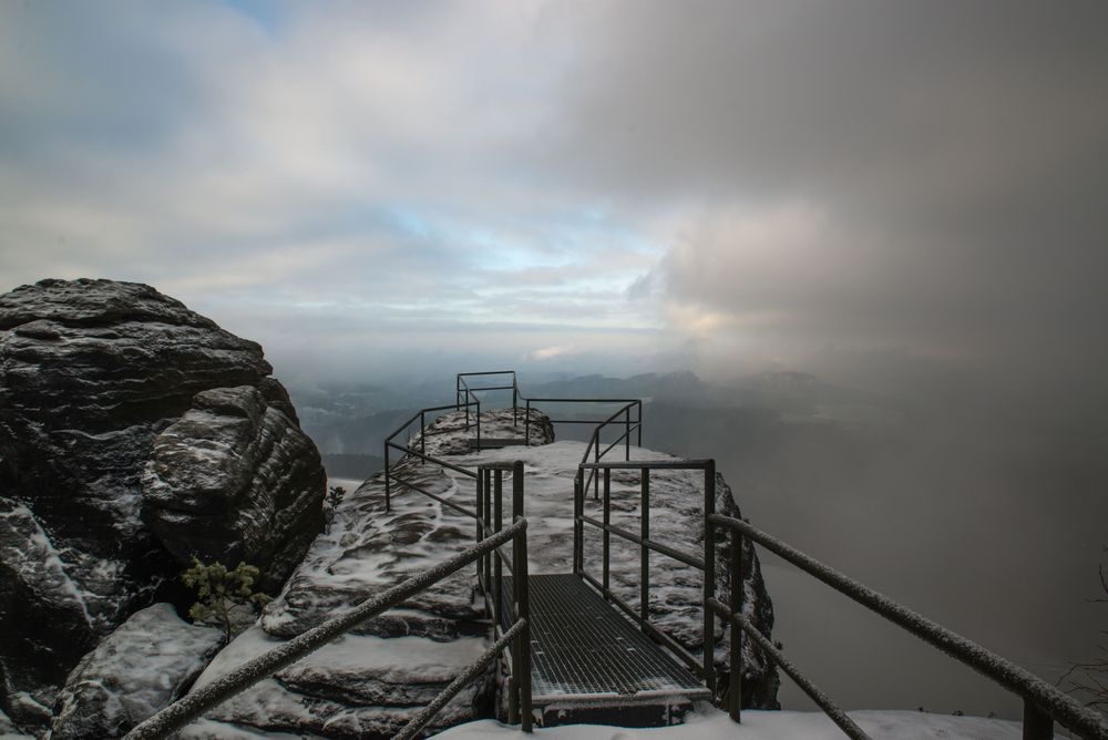 "Auf dem Lilienstein"