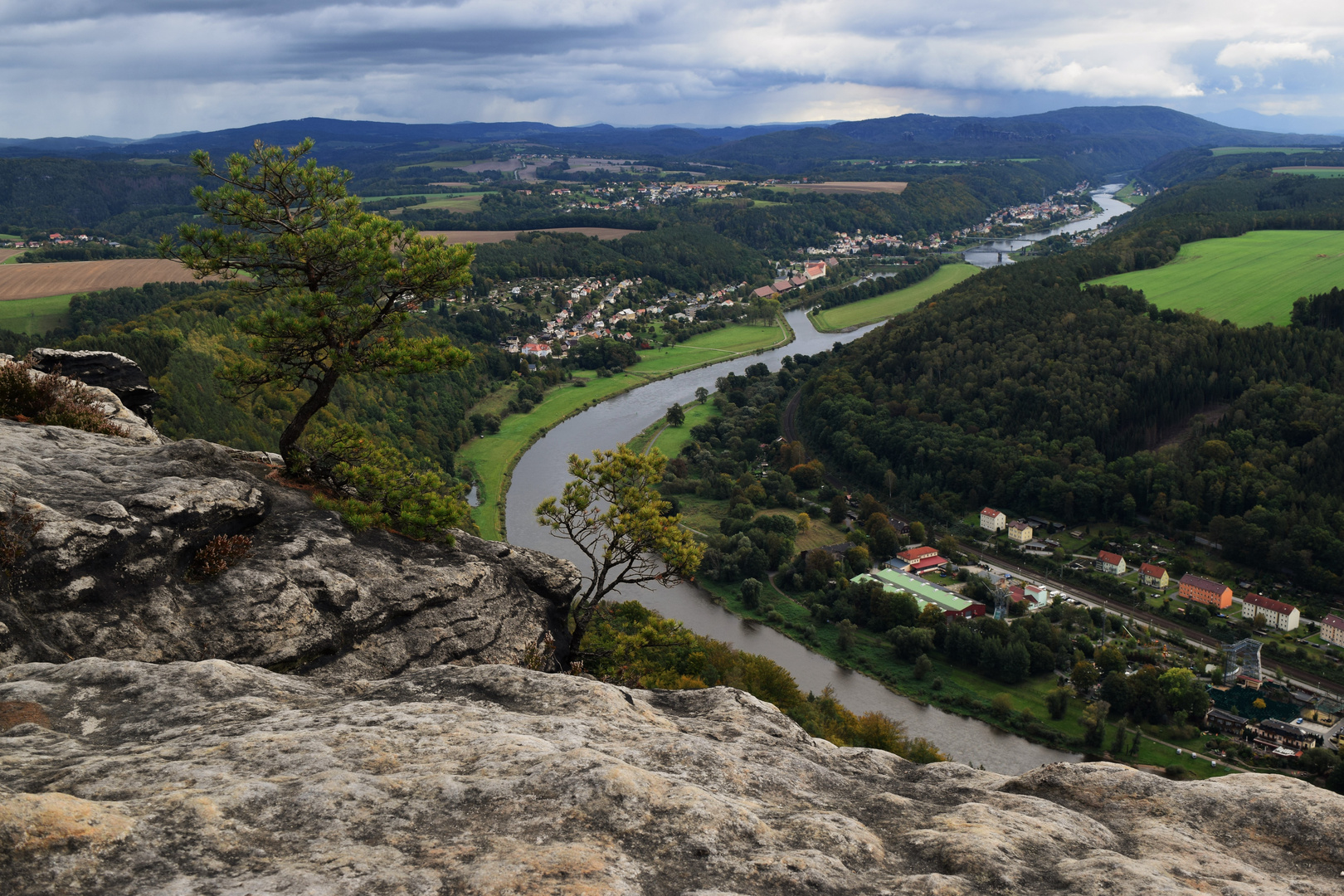 Auf dem Lilienstein