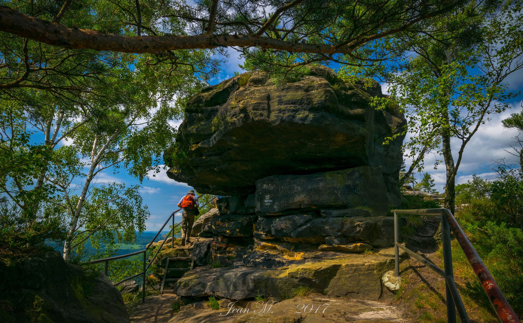 Auf dem Lilienstein