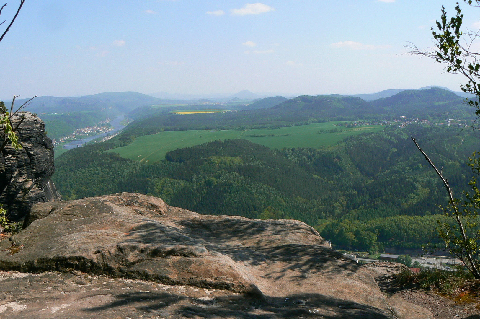 Auf dem Lilienstein