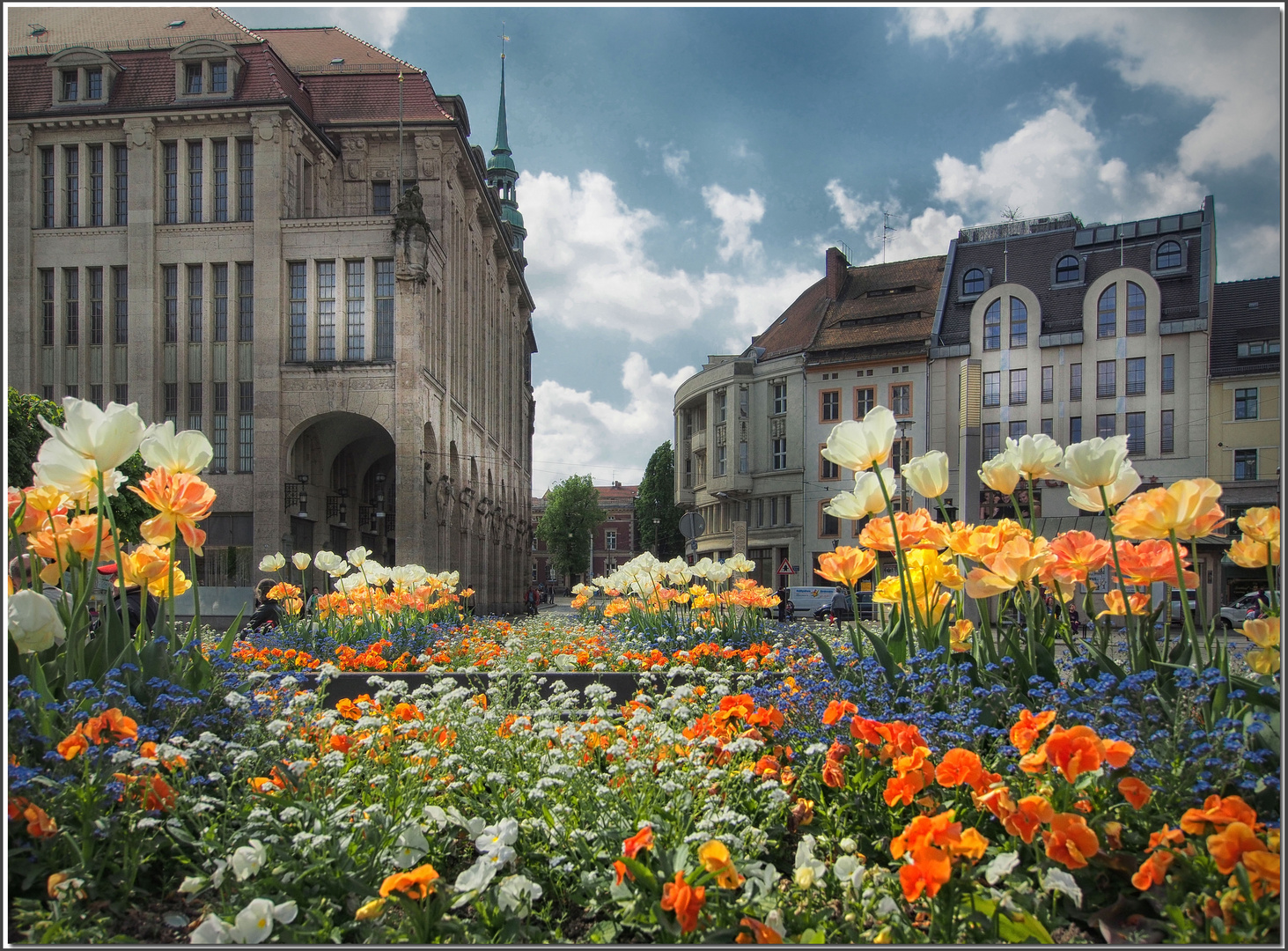 Auf dem Marienplatz