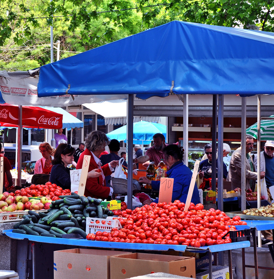 Auf dem Markt