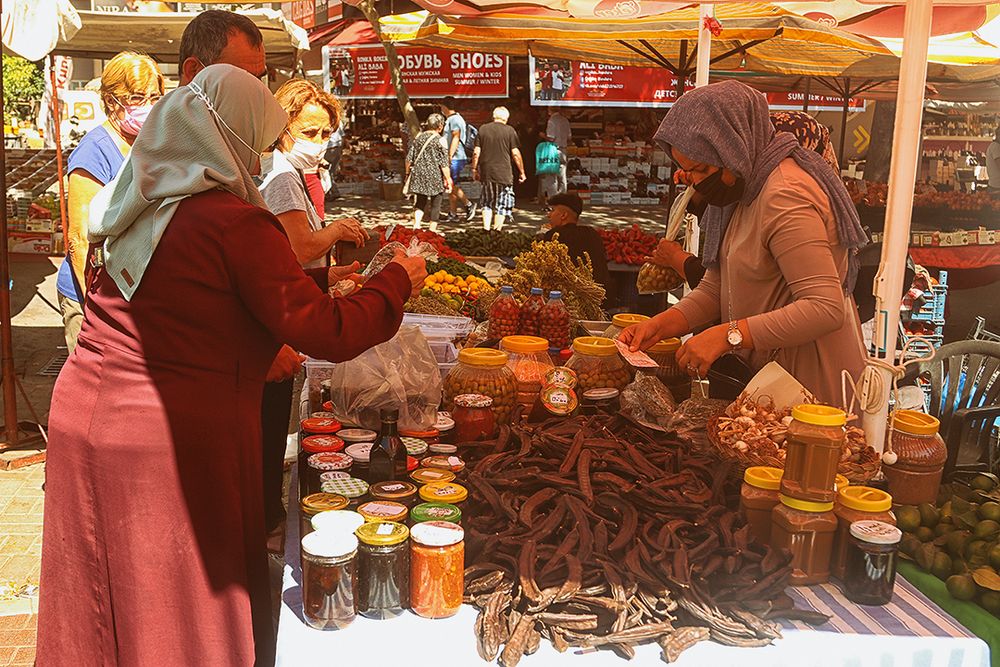 Auf dem Markt