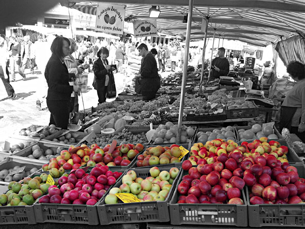 Auf dem Markt